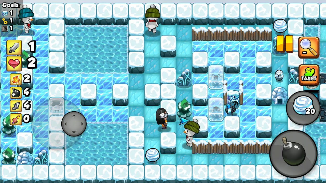 Bomber Friends Winter Quest Level 9 ❄️