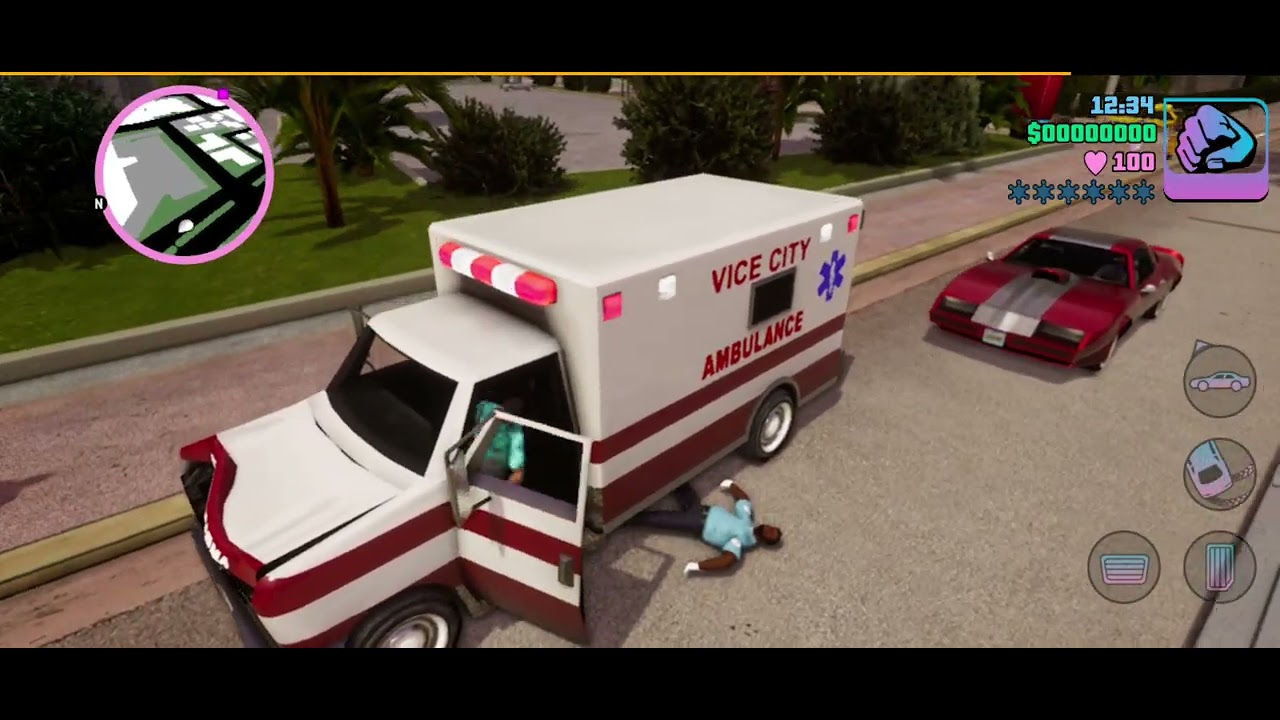 Mobile GTA viceCity Wasted 😅