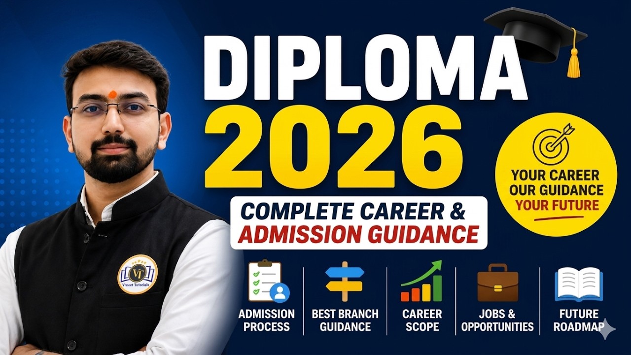 Which Diploma Branch is Best in 2026? Complete Career Guidance | Vineet Sir | Vineet Tutorials |
