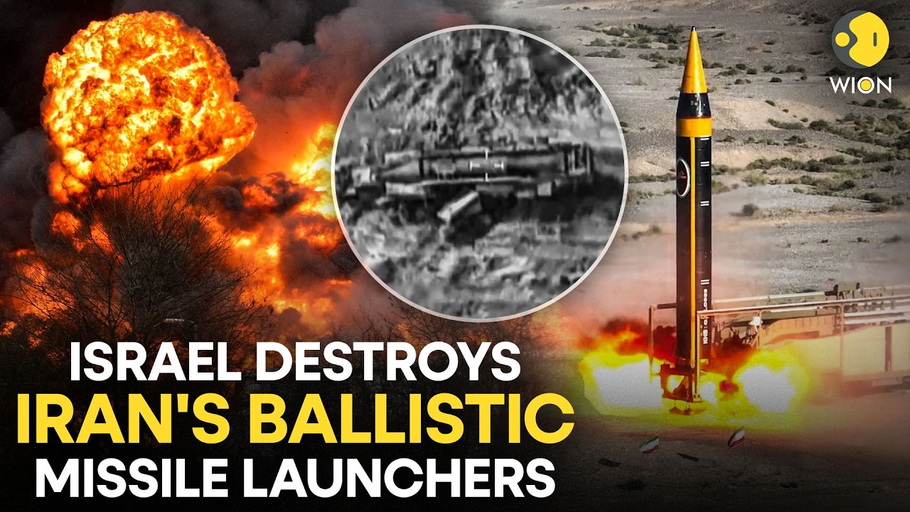 Israel-Iran War: Israel Strikes Iran’s Ballistic Missile Launchers | WION Originals