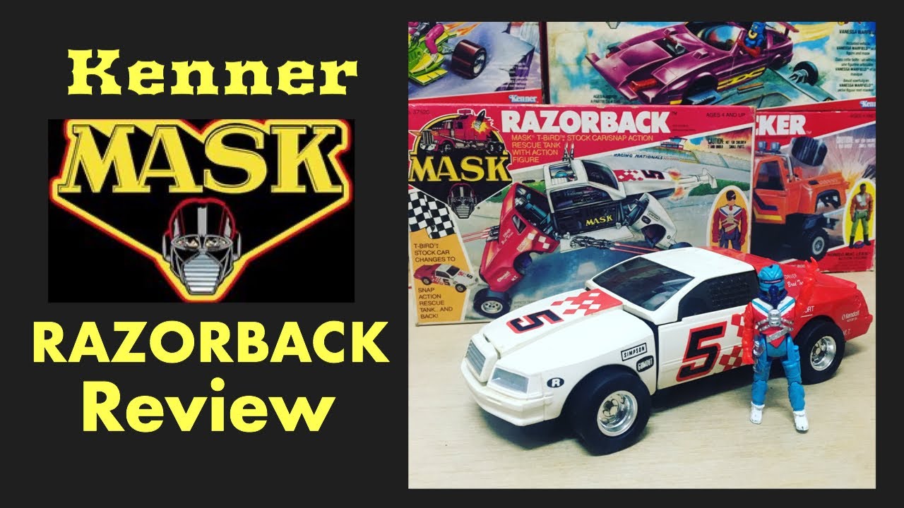 KENNER M.A.S.K. RAZORBACK REVIEW! - WTH Exactly Is A.....'Snap Action Tank'?