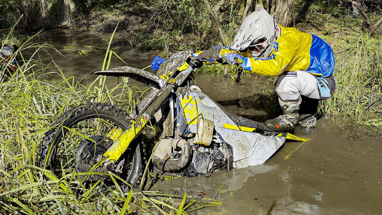 Enduro Living Nightmare: Mud Trap After Vertical Climb