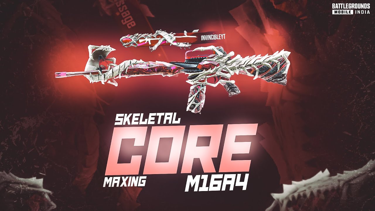 Skeletal Core M16A4 Crate Opening | First Mythic M16 Gun Opening