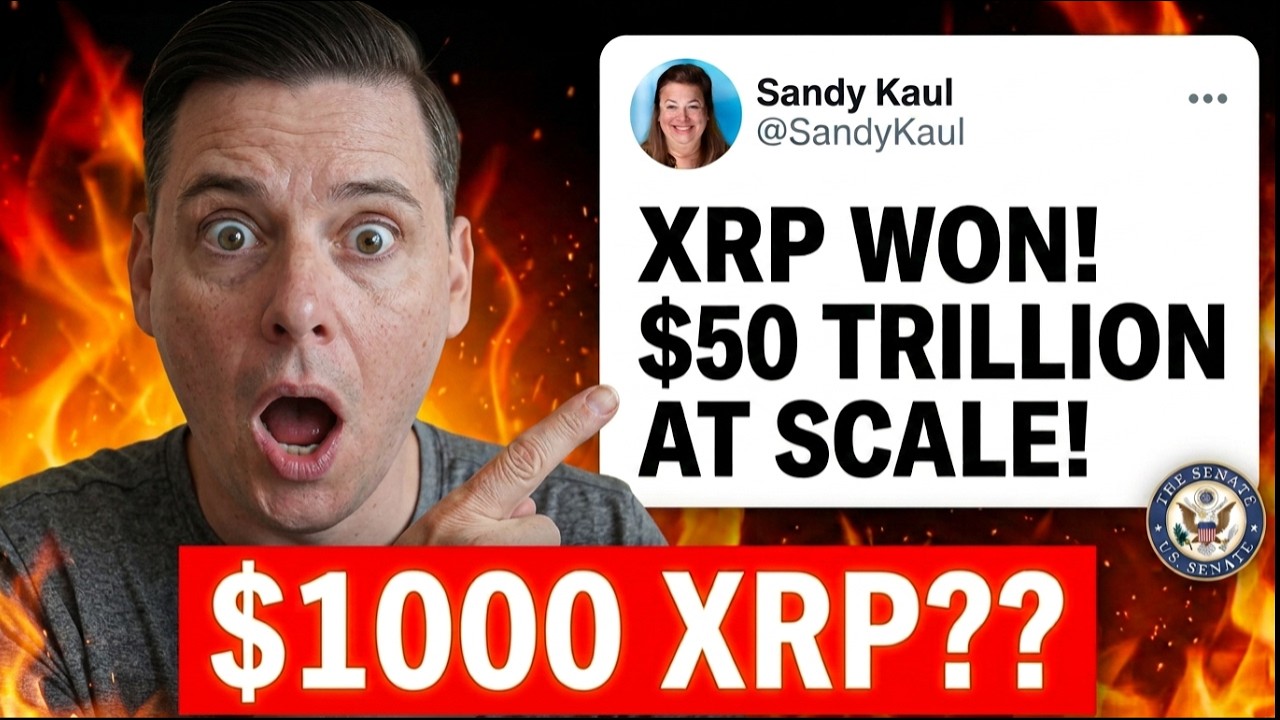 XRP только что победил!!! Ожидается 1000 долларов??? (XRP используется в больших масштабах!!! 50 ...