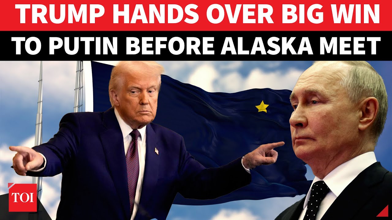Trump Gives Huge Putin Shock To Zelensky; U.S Lifts Sanctions On Russia Before Alaska Meet