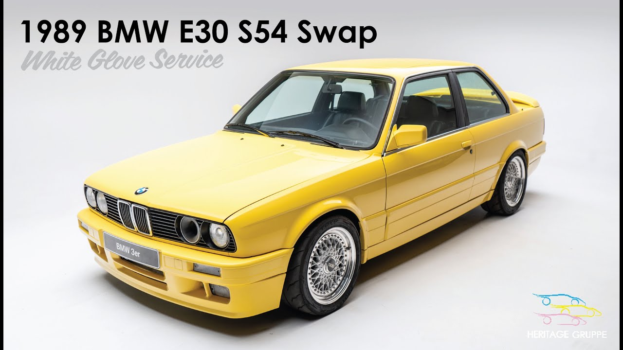 The ULTIMATE BMW E30?? 1989 325i With S54 Swap and Dakar Yellow Paint job is NOW LIVE AT AUCTION!