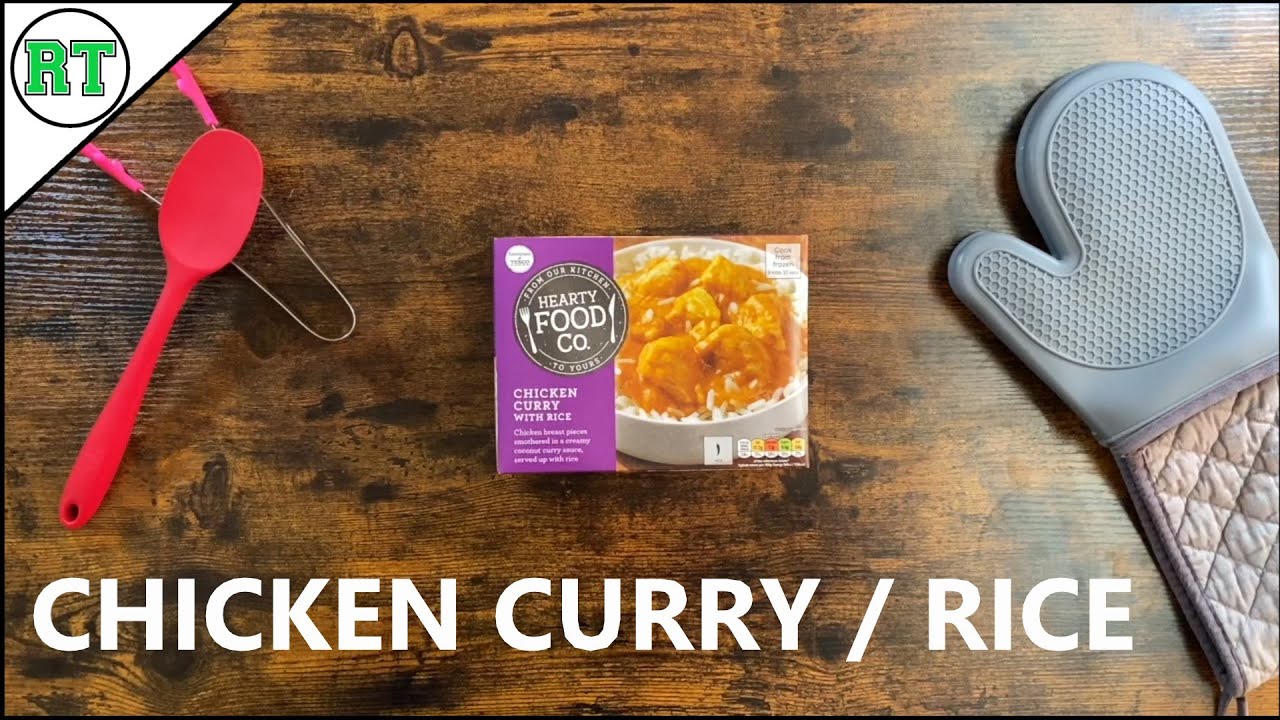 Is Tesco's Chicken Curry With Rice Good or Not??? [Hearty Food Co.]