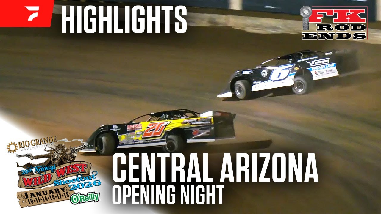 Opening Night | Wild West Shootout at Central Arizona Raceway 1/10/26 | Highlights