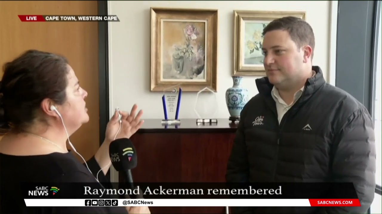 Raymond Ackerman I Tribute from Cape Town mayor