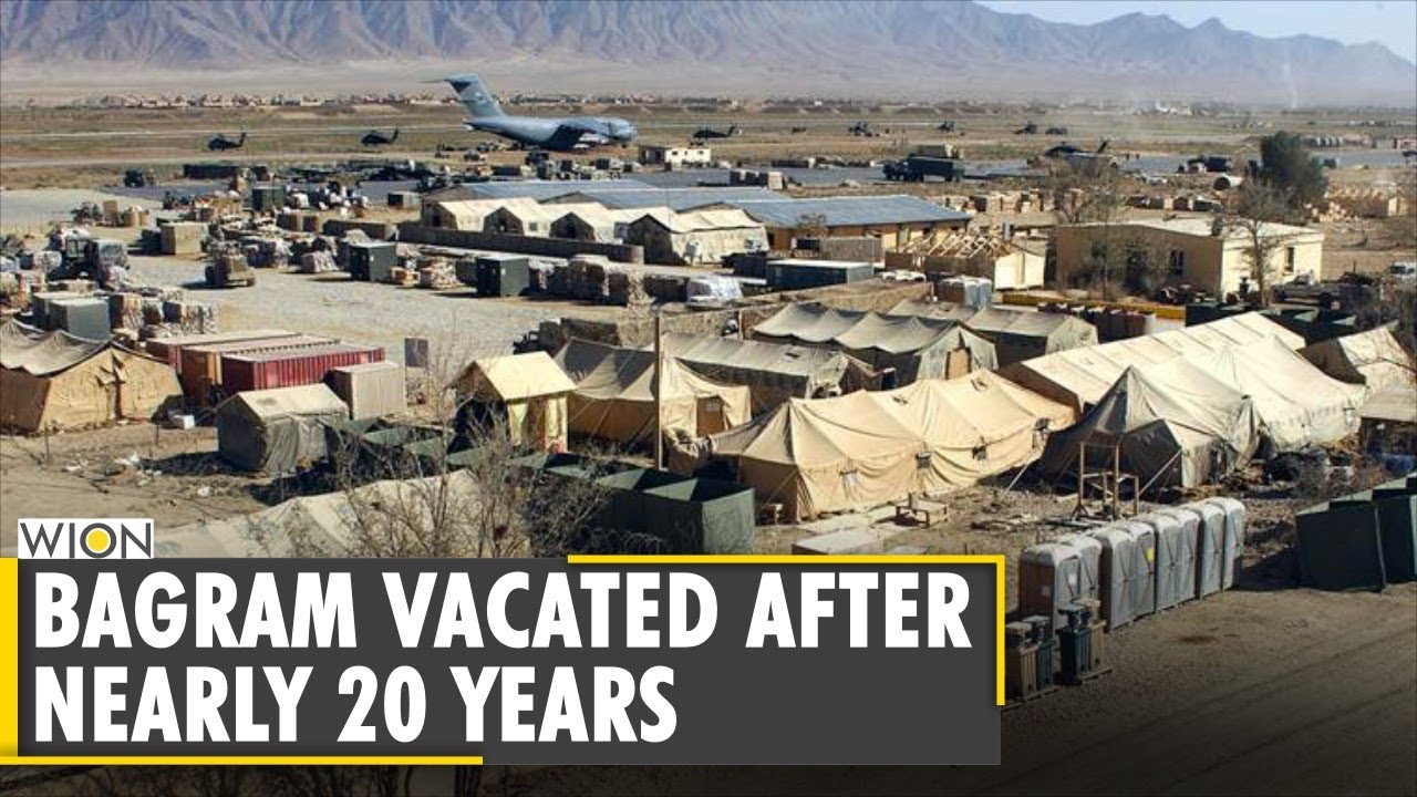 After around 20 years, US leaves Bagram airfield | Afghanistan US Troops | Latest World English News