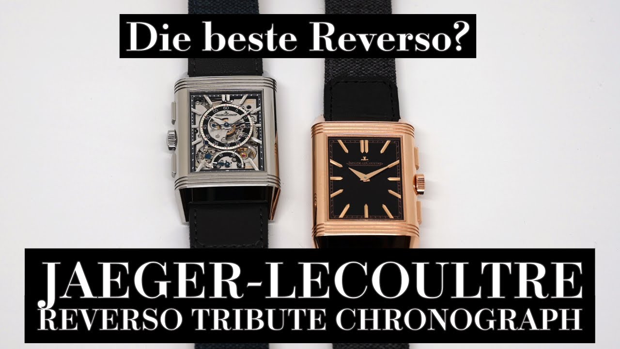 Die BESTE Reverso? Jaeger-LeCoultre Reverso Tribute Chronograph | skelettiertes Kaliber 860