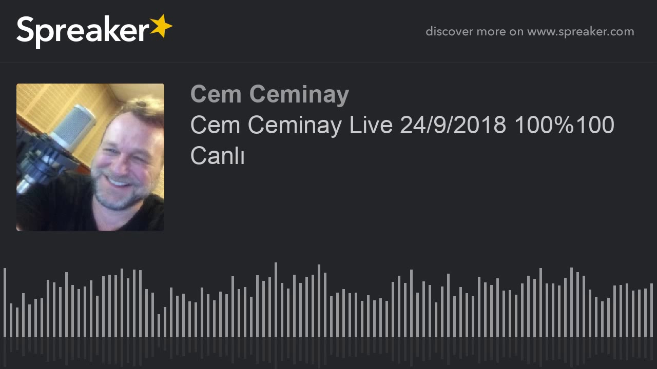 Cem Ceminay Live 24/9/2018 100%100 Canlı (part 3 of 5)