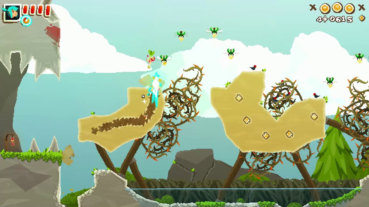 PEPPER GRINDER GAMEPLAY / PEPPER GRINDER WALKTHROUGH