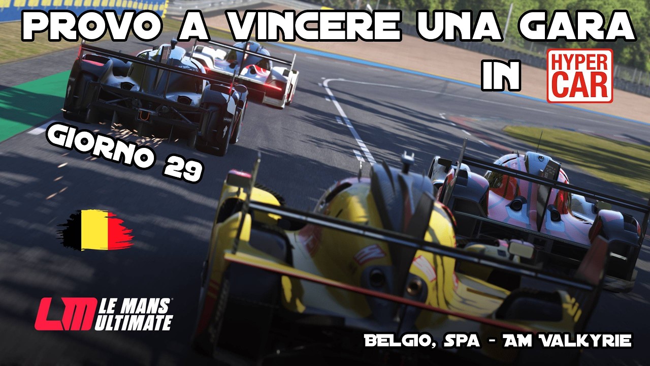 Giorno 29 in cui provo a vincere una gara in classe Hypercar - SPA - Aston Martin