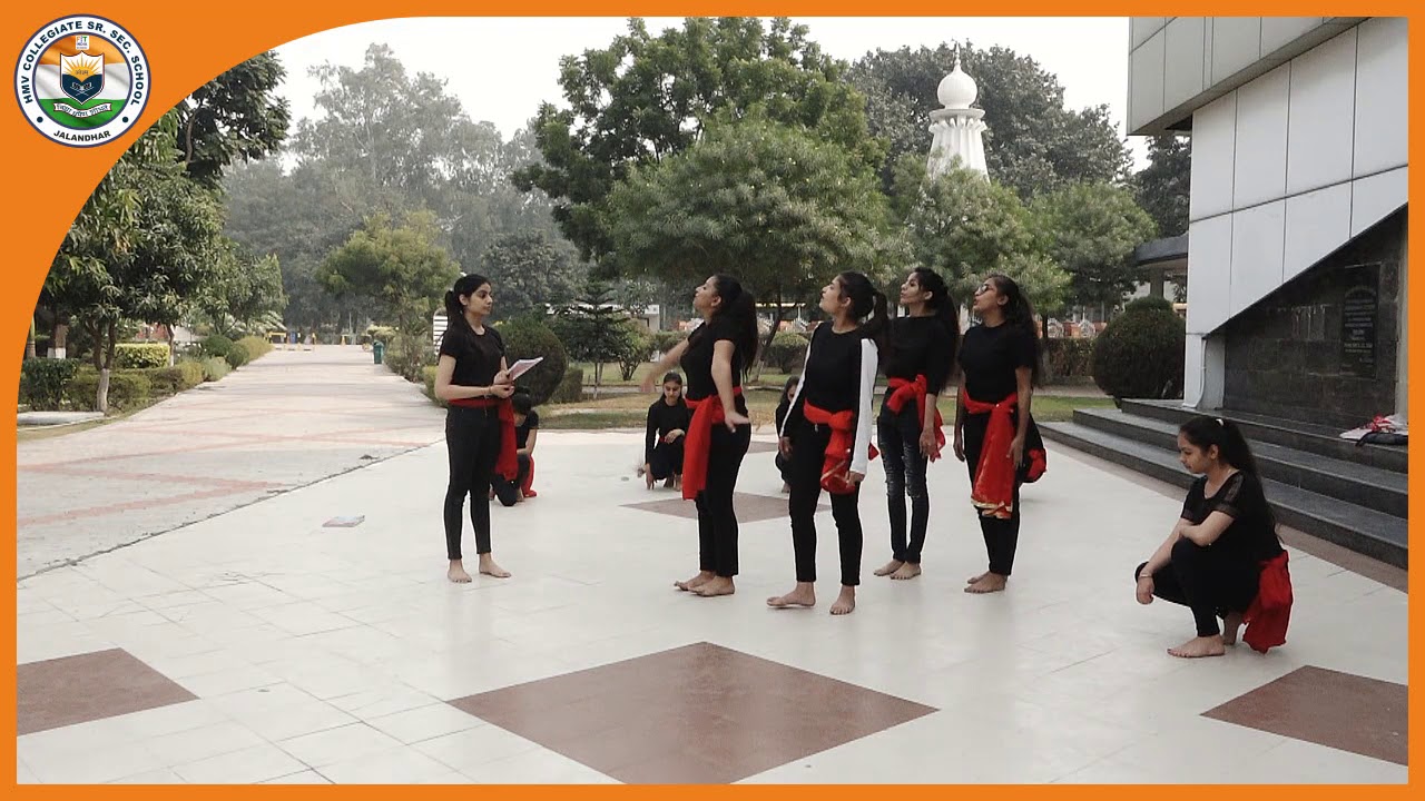 Life Skill- Respect Nukkad Natak at Hans Raj Mahila Maha Vidyalaya Jalandhar. #hmvjalandhar