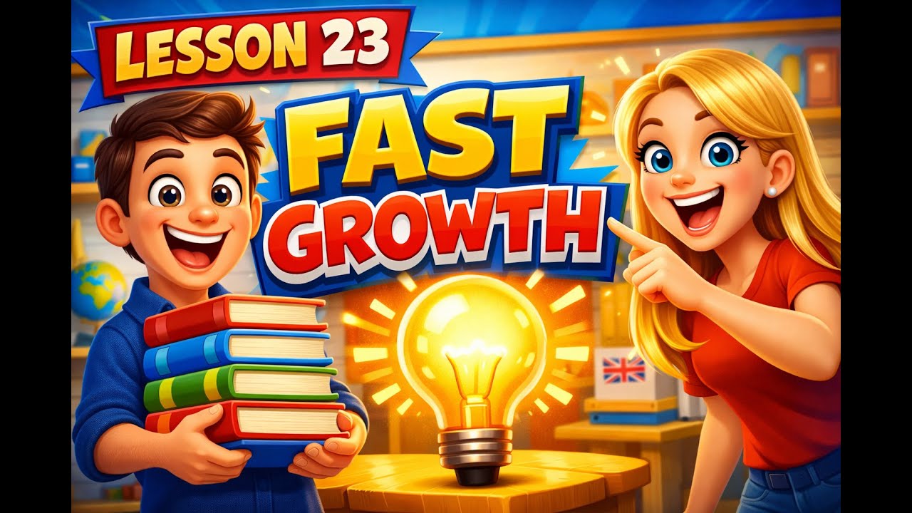 Learn English A1-A2: Education, Learning, and Personal Growth with Lukas & Anna | Podcast Lesson 23