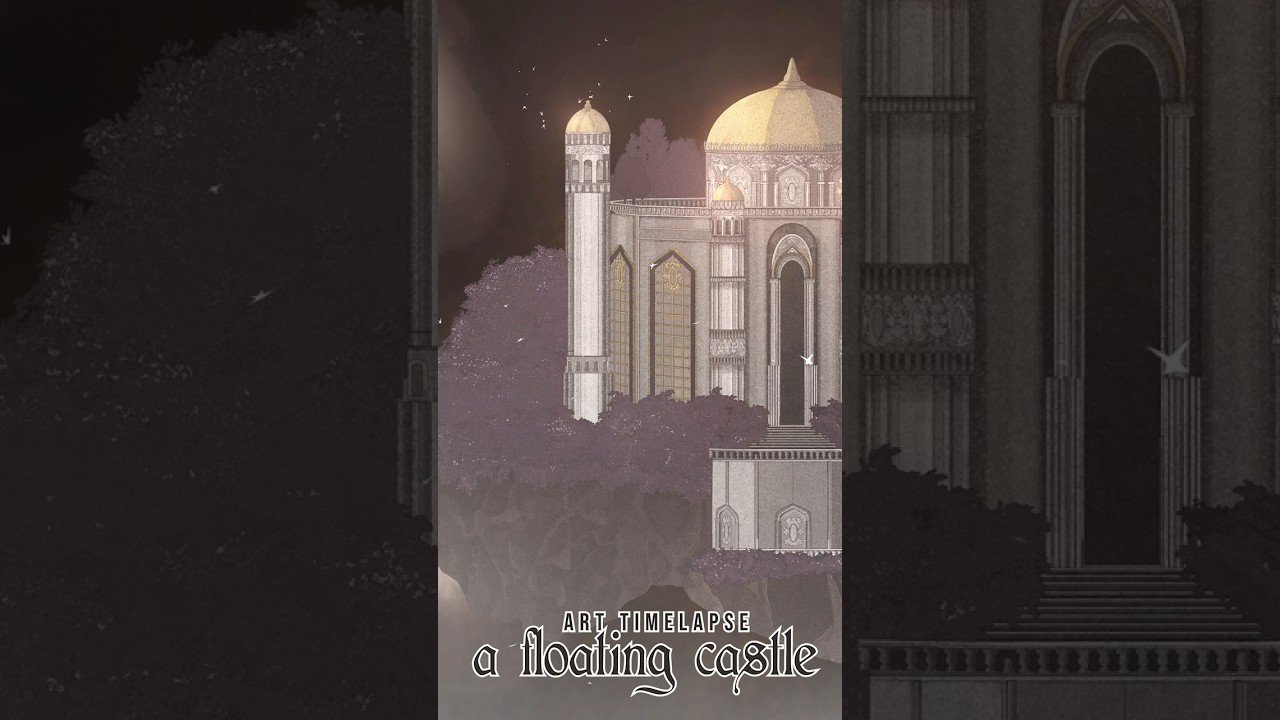Floating Castle COMES TO LIFE in Photoshop 2025!