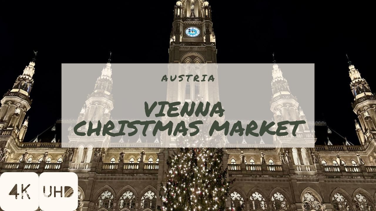 VIENNA CHRISTMAS MARKET - Rathausplatz 2025 | AUSTRIA | WalkIn (4K HDR Walking Tour)