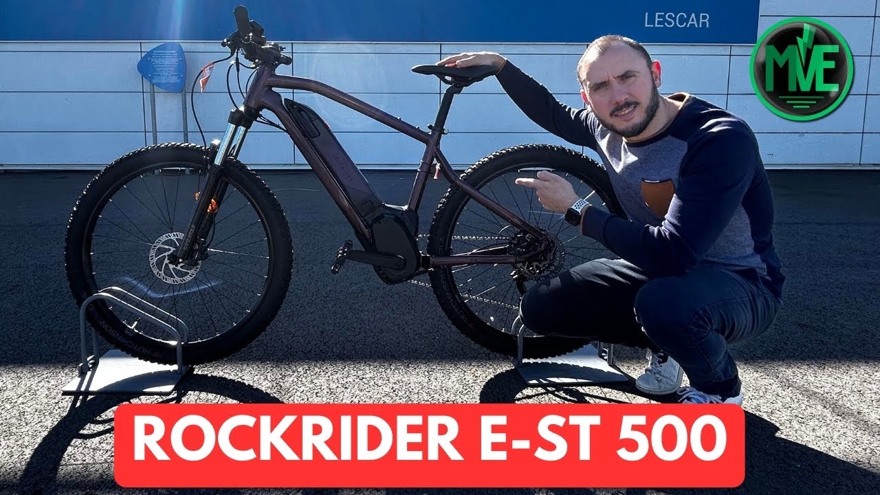 ROCKRIDER E-ST 500 : que vaut ce VTT électrique semi-rigide à moteur central de Decathlon ?
