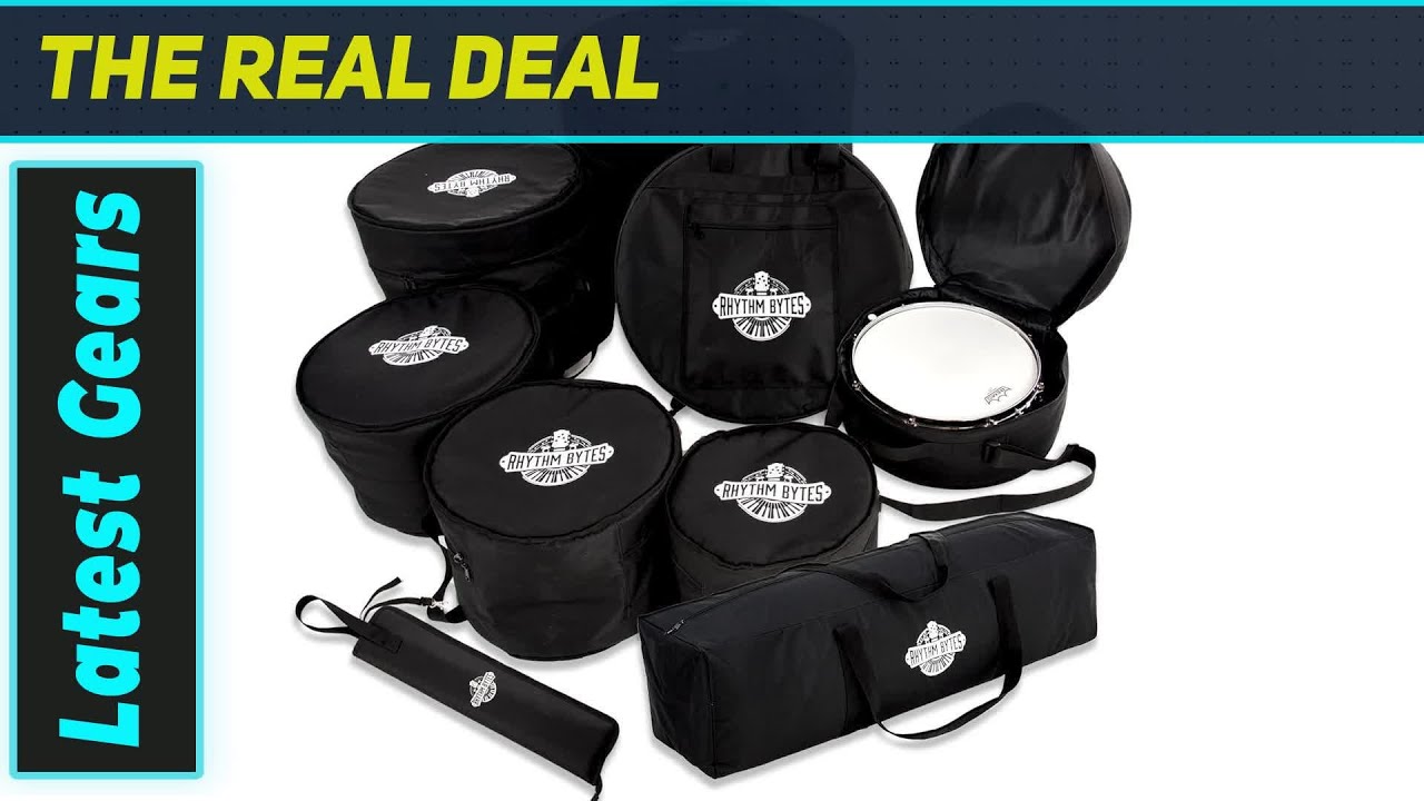 Rhythm Bytes All-In-One Drum Bags: Ultimate Gig Protection