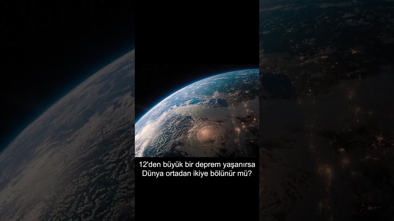 12'den B&uuml;y&uuml;k Bir Deprem Yaşanırsa Ne Olur? #shorts #deprem