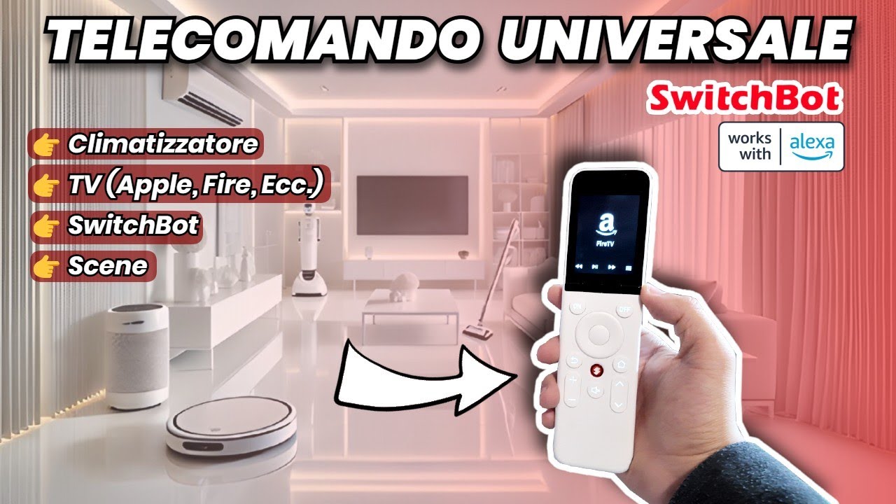 TELECOMANDO UNIVERSALE SMART per TUTTE LA CASA! Recensione SwitchBot