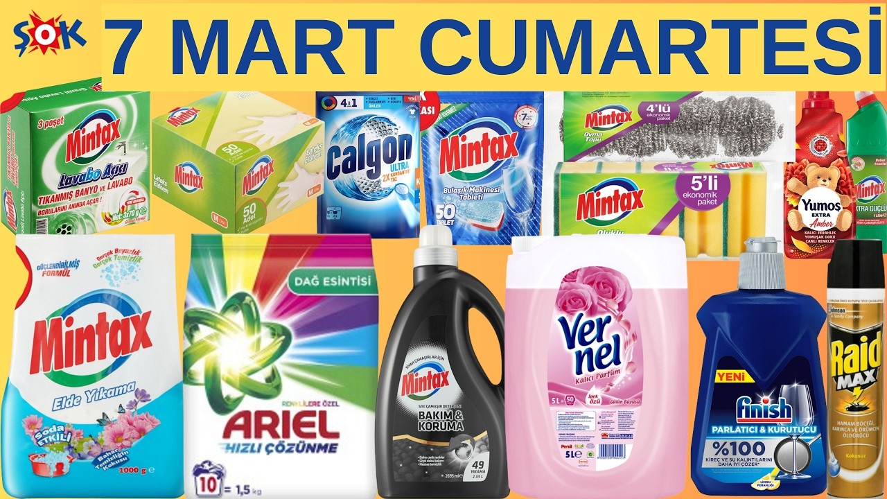 BU HAFTA ŞOK İNDİRİM! 7 MART ŞOK ERKEN KATALOG I BU HAFTA ŞOK#şok #market #alışveriş #indirimli