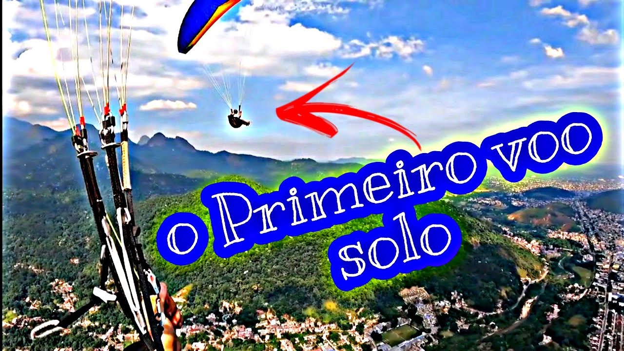 O PRIMEIRO VOO SOLO!