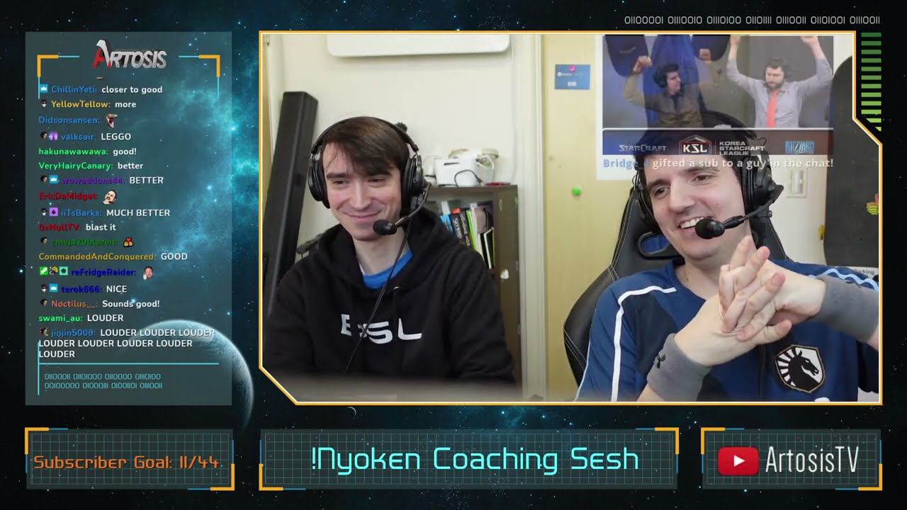 [5.3.21] StarCraft Remastered - Nyoken Coaches Artosis