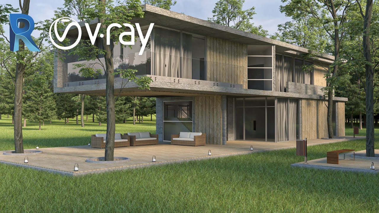 Vray for revit : modeling and exterior rendering in revit and vray