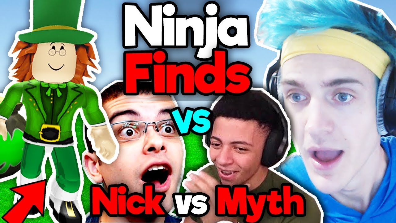 Ninja Reacts New Leprechaun Skin, Myth Roasts Nick Eh 30 - Ninja vs Myth #18