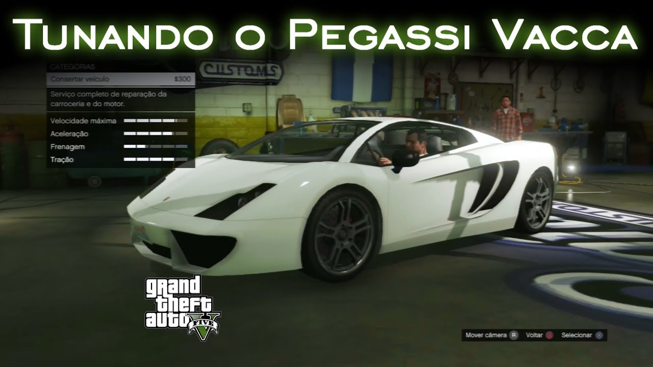Tunando o Pegassi Vacca | GTA V [PT-BR]