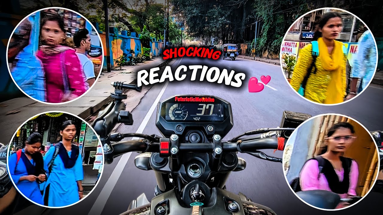 🥵Riding My Loudest bike in city😍| public Reactions On yamaha fzx❣️