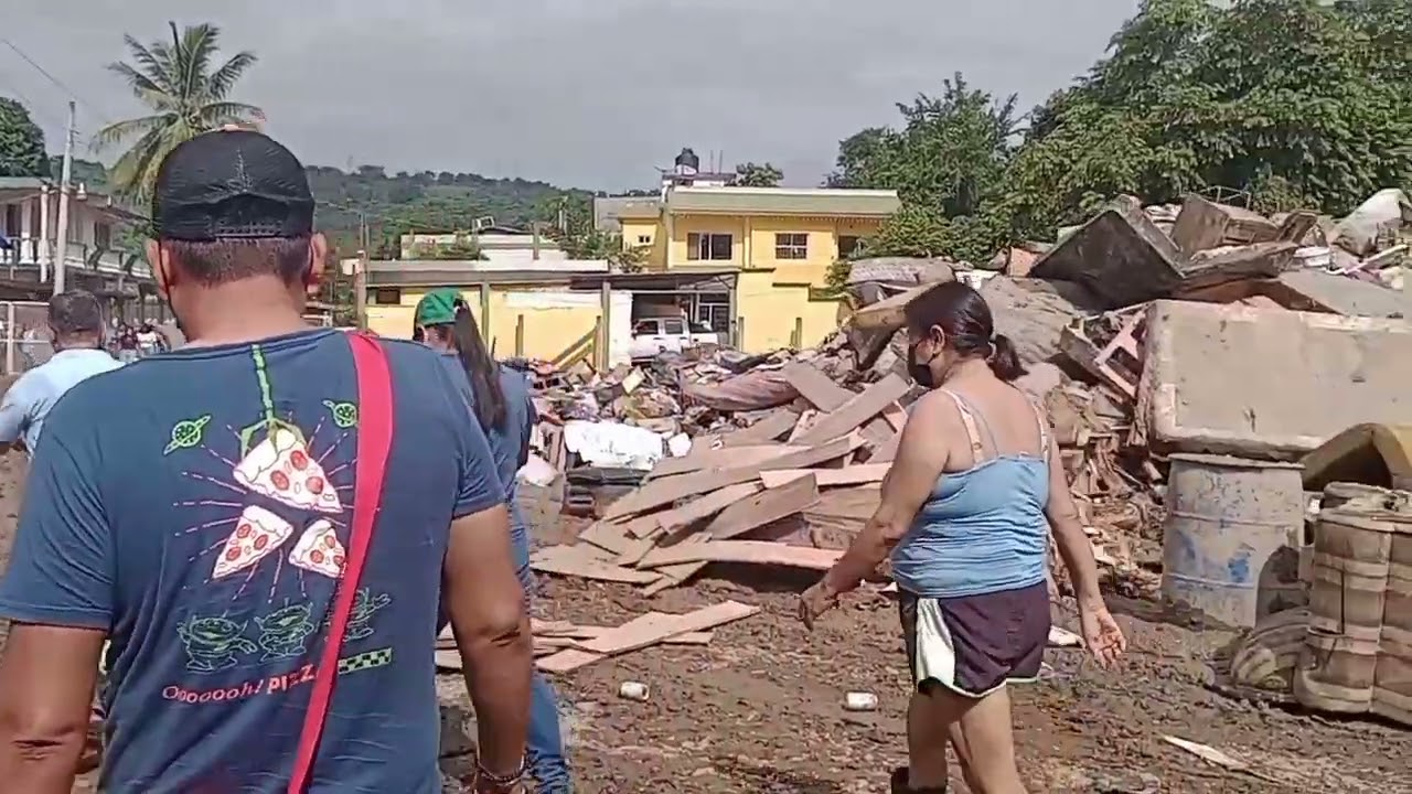 Claman ayuda en San Miguel Mecatepec (Manantial) en TIHUATLÁN Veracruz 