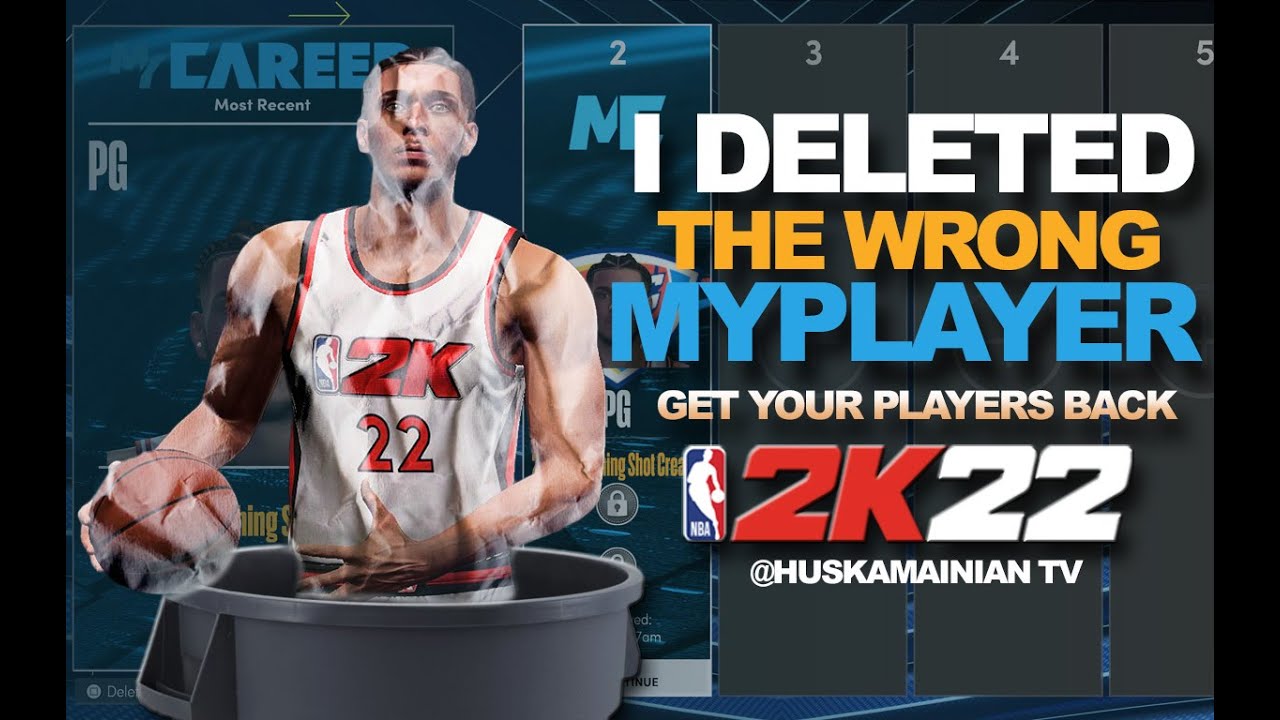 NBA 2K22 HOW TO GET YOUR BUILDS BACK IF YOU FORGOT TO UPLOAD TO THE CLOUD