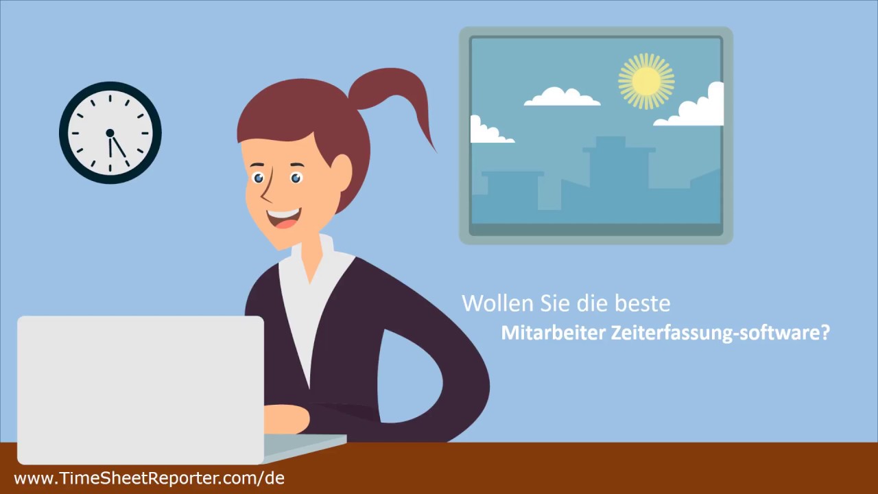 Mitarbeiter Zeiterfassung-software - TimeSheet Reporter