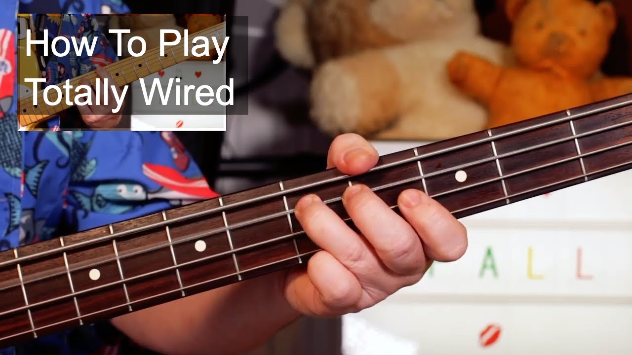 'Totally Wired' The Fall Guitar & Bass Lesson