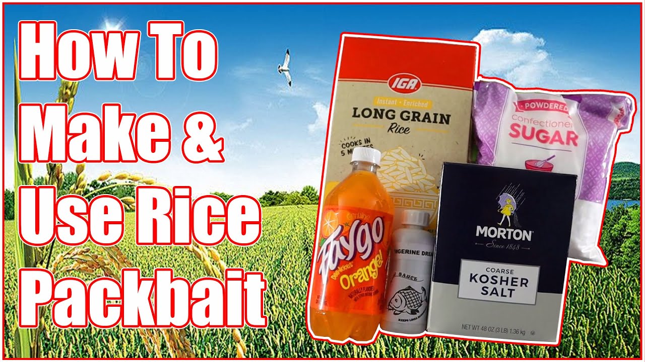 Simplest Easiest How to Make Rice Pack Bait Recipe For Carp and Catfish