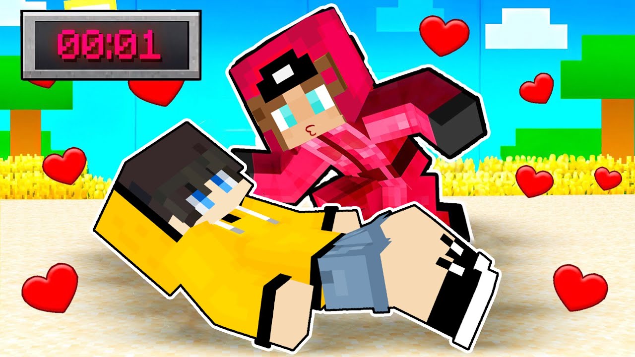 Minecraft, But PINK SOLDIER Has a CRUSH on Me! 😀😀