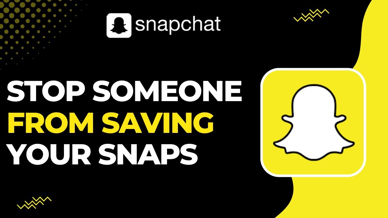 How to Stop Someone from Saving Your Snaps on Snapchat !