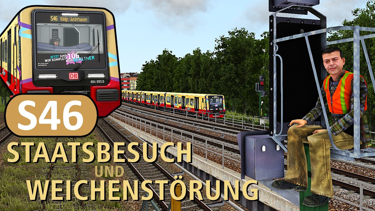 Chaos auf dem West-Ring - S-Bahn Berlin - Train Simulator - Szenario von @xEinfachEric