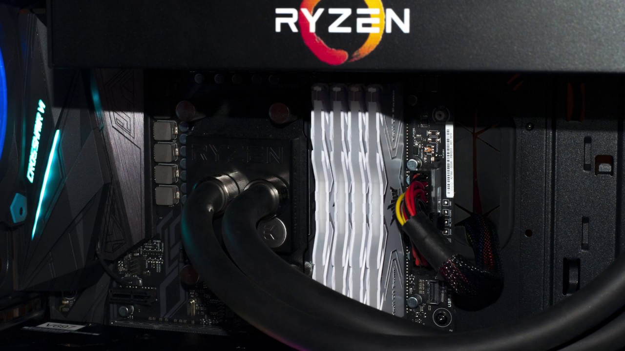 Ryzen 7 1800X 4x8 Gb Ram 3466 MHz