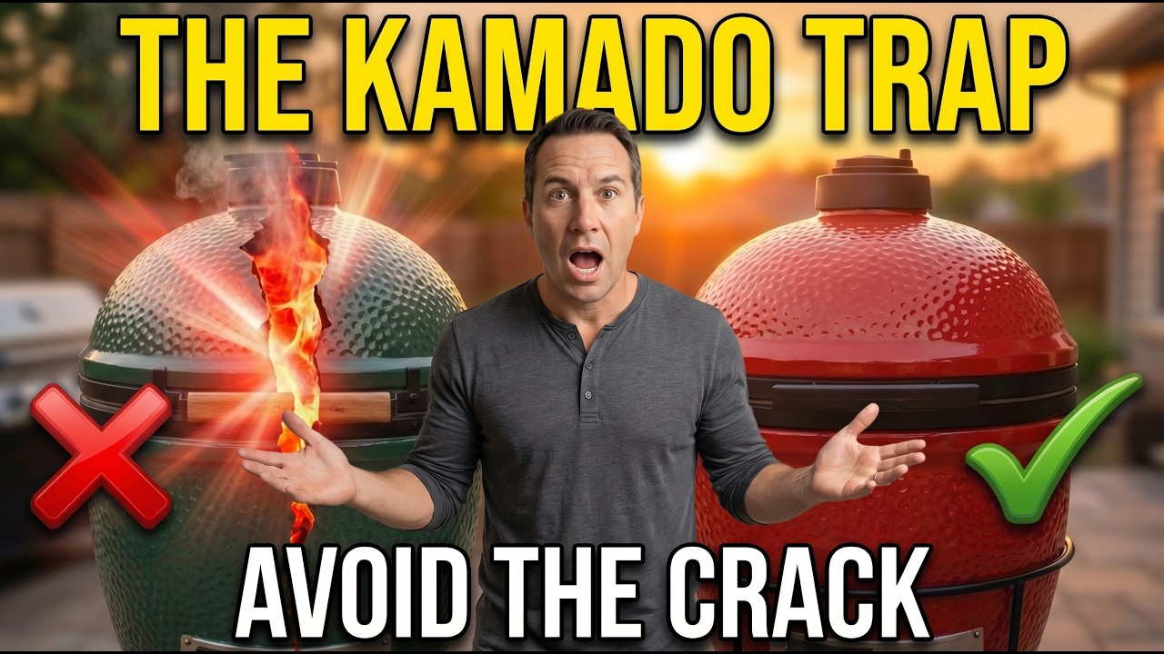 The Only Kamado Grill That Won't Crack (The 