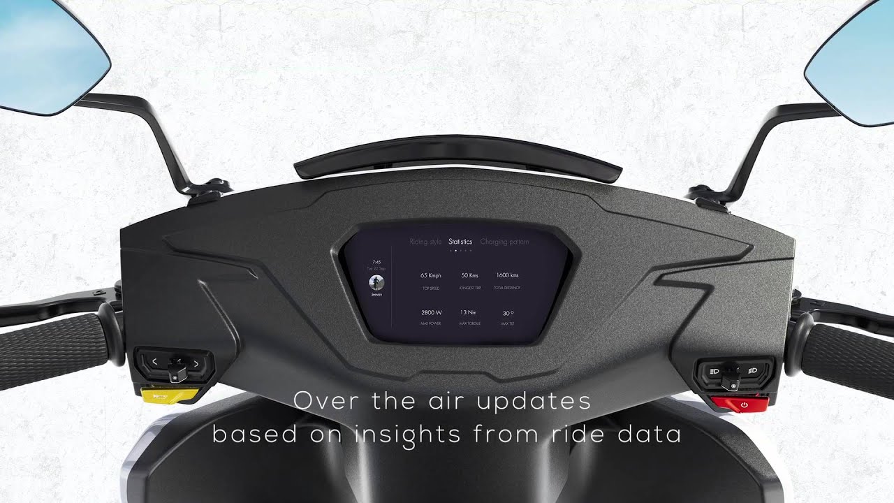 Ather S340 Dashboard