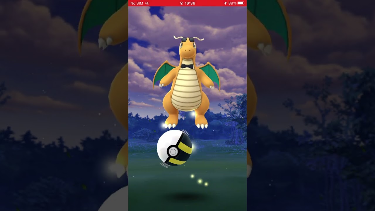 Pok&eacute;mon Go I got Fashionable Dragonite!