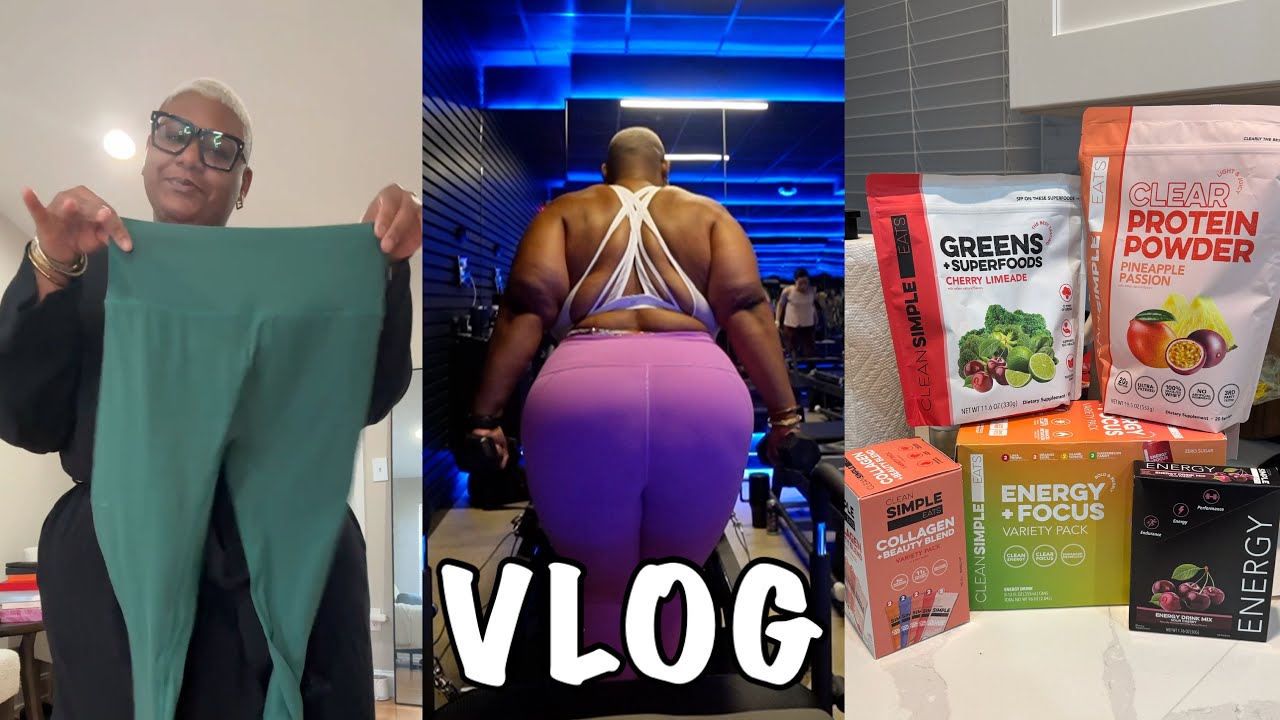 MY YITTY POPPED OUT 😱 + SOLIDCORE CLASS + SZN10 LEGGING FAIL + CLEAN SIMPLE EATS HAUL || VLOG