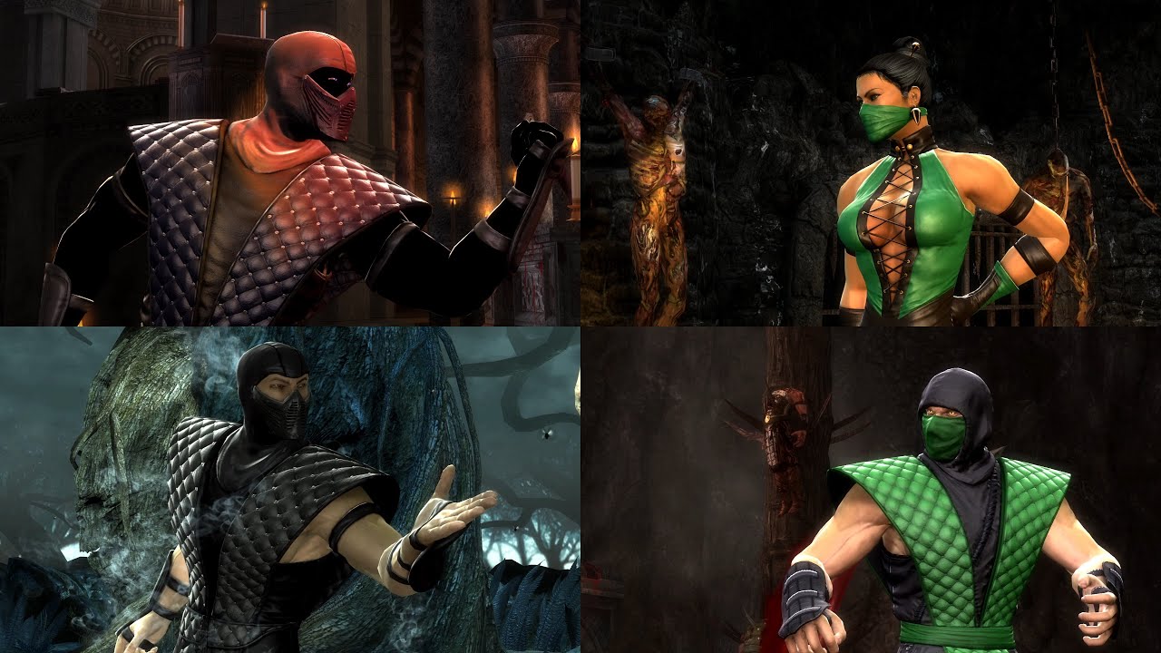 Mortal Kombat 9 - All Secret Battles (Expert)