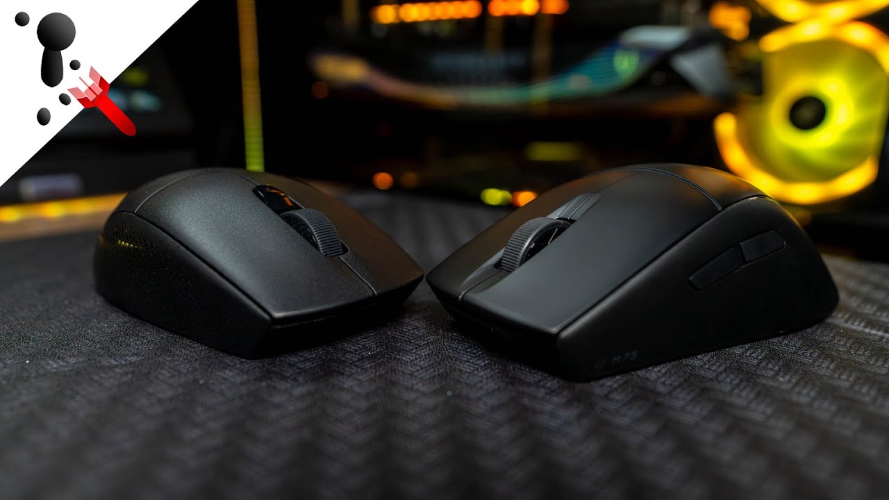 Лучший Logitech G305? Удачные формы беспроводных мышей Corsair M55 и M75.