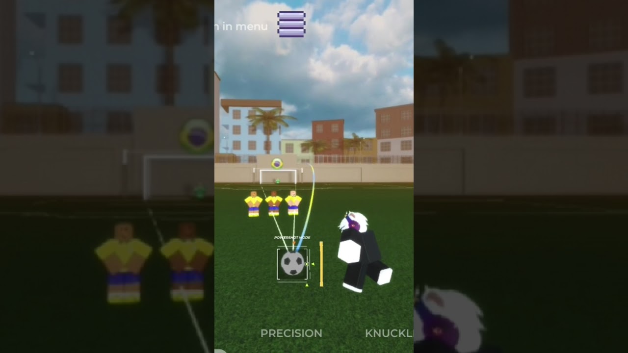 Robert carlos impossible freekick goal but in roblox 
