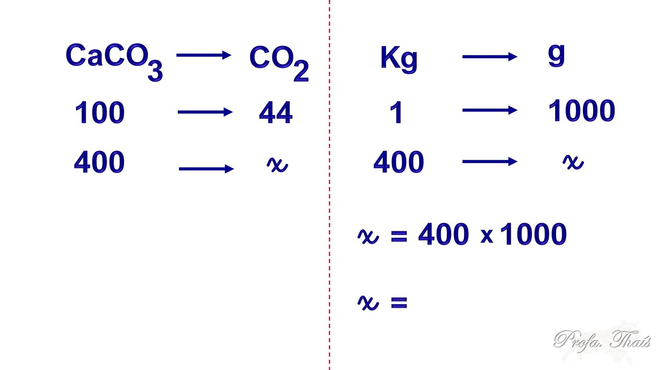 Cálculo estequiométrico #quimica #estequiometria #quimicageral